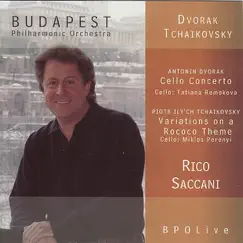 BPO Live: Dvořák: Cello Concerto - Tchaikovsky: Rococo Variations by Budapest Philharmonic Orchestra, Miklos Perenyi, Rico Saccani & Tatiana Remokova album reviews, ratings, credits