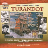 Puccini, G.: Turandot (Sung in German) [Opera] (Solti) (1956) artwork