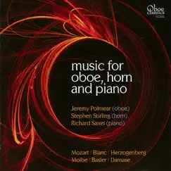 Music for Oboe, Horn & Piano by Jeremy Polmear, Stephen Stirling & Richard Saxel album reviews, ratings, credits