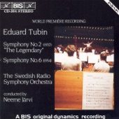 Tubin: Symphony No. 2 - Symphony No. 6 artwork