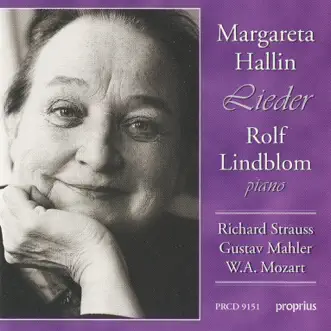 Lieder und Gesange aus der Jugendzeit, Book 1 (text by R. Volkmann and G. Mahler): No. 2. Erinnerung by Margareta Hallin & Rolf Lindblom song reviws