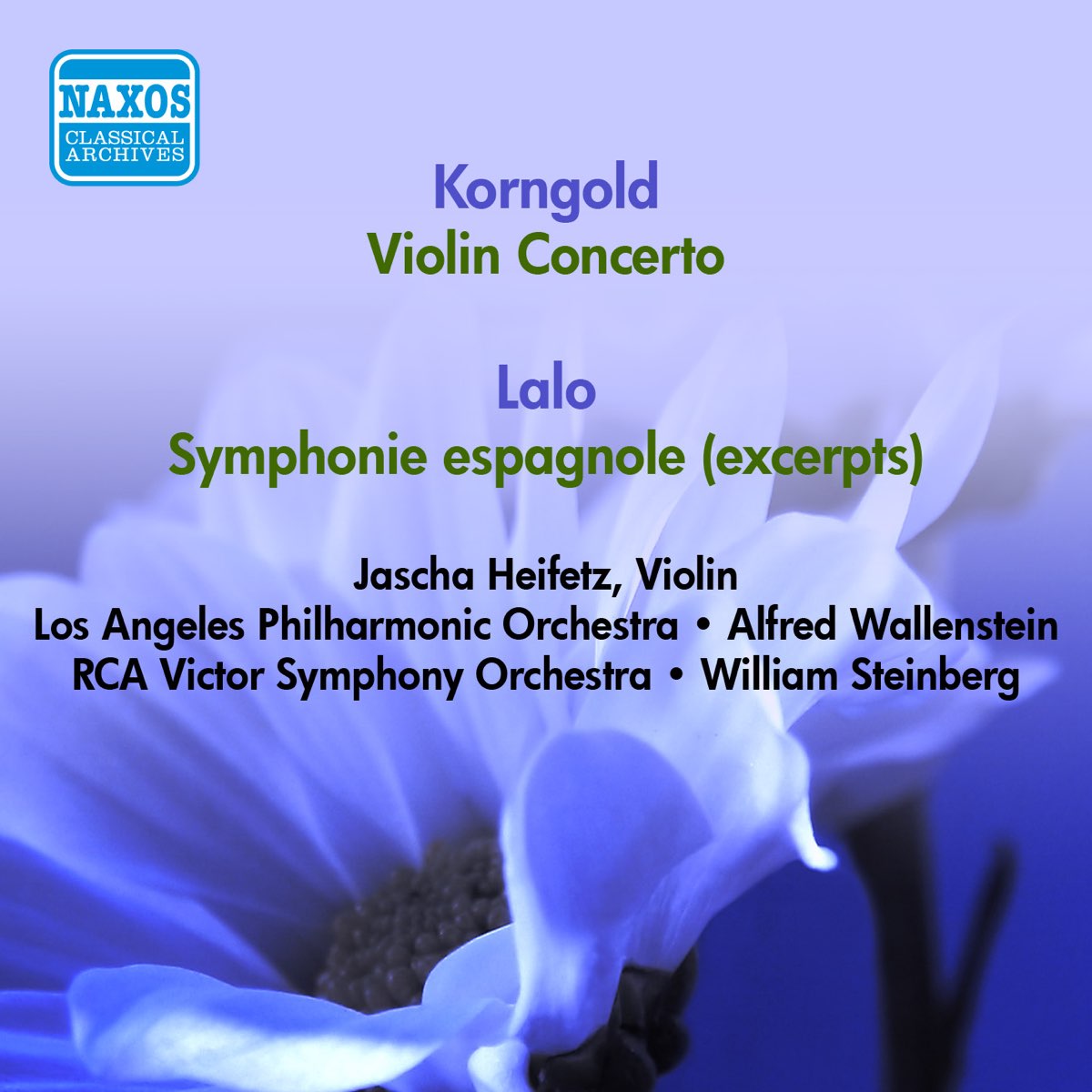 ‎Korngold, E. Violin Concerto Lalo, E. Symphonie Espagnole