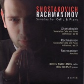 Shostakovich & Rachmaninov: Sonatas for Cello & Piano artwork