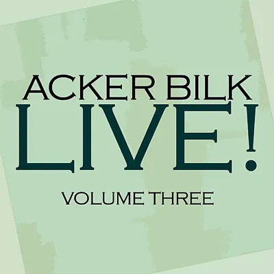 Live! Vol. 3 - Acker Bilk