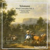 Telemann: Wind Concertos, Vol. 2 - Twv 51:F1, 51:G1, 52:C1, 52:D1, 53:D1 artwork