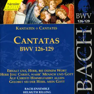 Bach, J.S.: Cantatas, Bwv 126-129 by Wolfgang Schone, Helen Watts, Adalbert Kraus, Stuttgart Gachinger Kantorei, Helmuth Rilling, Stuttgart Bach Collegium, Arleen Auger, Lutz-Michael Harder, Gabriele Schreckenbach, Aldo Baldin & Philippe Huttenlocher album reviews, ratings, credits