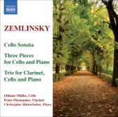 Zemlinsky: Trio for Clarinet, Cello and Piano, Cello Sonata, 3 Pieces artwork