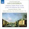 Stream & download Khandoshkin: 3 Violin Sonatas, Op. 3 - 6 Russian Songs