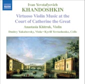 Khandoshkin: 3 Violin Sonatas, Op. 3 - 6 Russian Songs
