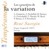 Les Caractères de la Variation (Orgue Lingiardi, Saorge)