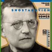 Shostakovich: Complete Songs, Vol. 1 - Vocal Cycles of the Fifties [1950-1956] artwork