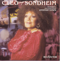 Cleo Laine - Cleo Laine Sings Sondheim artwork