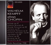 Chopin, F.: Piano Music (Kempff) (1958)