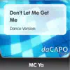 Don't Let Me Get Me - Single album lyrics, reviews, download