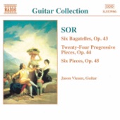Sor: 6 Bagatelles, Op. 43 - Progressive Pieces, Op. 44 artwork
