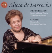 Alicia De Larrocha - Barcarolle, Op. 60 in F-Sharp