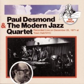 Paul Desmond & the Modern Jazz Quartet (Live) artwork