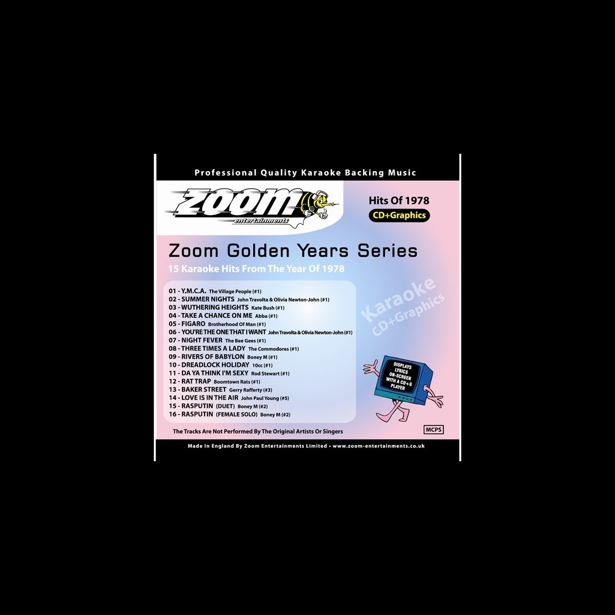 Zoom Karaoke Golden Years 1978 By Zoom Karaoke On Apple Music