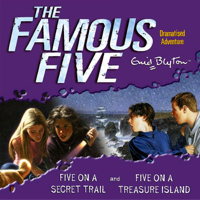 Enid Blyton - Famous Five: 'Five on a Secret Trail' & 'Five on a Treasure Island' artwork