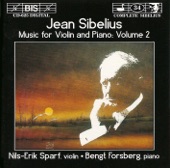 Sibelius: Music for Violin and Piano, Vol. 2 artwork