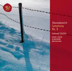 Shostakovich: Symphony No. 8 by Leonard Slatkin, Saint Louis Symphony Orchestra, St Petersburg Philharmonic Orchestra & Yuri Temirkanov album reviews, ratings, credits