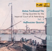 Titz, A.F.: String Quartets for the Imperial Court of St. Petersburg, Vol. 2 artwork