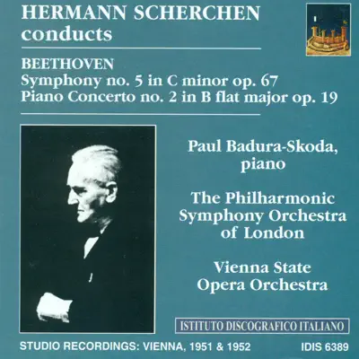 Beethoven, L. Van: Symphony No. 5 - Piano Concerto No. 2 (Badura-Skoda, Scherchen) (1951, 1952) - London Philharmonic Orchestra