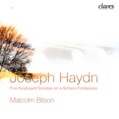 Haydn: Five Keyboard Sonatas on a Schanz Fortepiano artwork