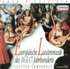 Lute Music (16Th-17Th Centuries) - Dowland, J. - Marchant, J. - Robinson, T. - Heckel, W. - Milano, F. Da - Arpinus, J.
