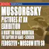 Mussorgsky: Pictures At an Exhibition - a Night On the Bare Mountian - Scherzo - the Capture of Kars album lyrics, reviews, download