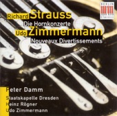 R. Strauss: Horn Concertos Nos. 1 and 2 - Zimmermann: Nouveau Divertissements artwork