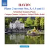 Haydn: Piano Concertos, Hob. XVIII: 3,4,9 & 11 album lyrics, reviews, download