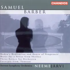 Barber: 3 Essays for Orchestra & Medea's Meditation and Dance of Vengeance by Detroit Symphony Orchestra & Neeme Järvi album reviews, ratings, credits