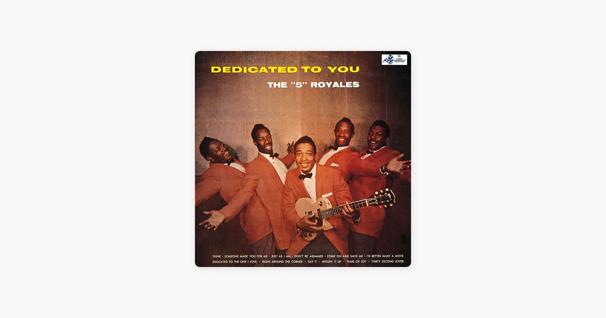 Dedicated To You By The 5 Royales On Apple Music