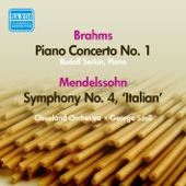 Mendelssohn: Symphony No. 4 "Italian" - Brahms: Piano Concerto No. 1 artwork