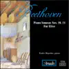 Beethoven: Piano Sonatas Nos. 20, 24; Für Elise; Septet in E-Flat Major album lyrics, reviews, download