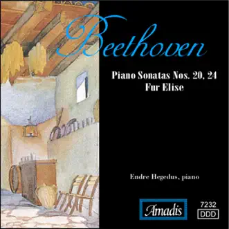 Beethoven: Piano Sonatas Nos. 20, 24; Für Elise; Septet in E-Flat Major by Endre Hegedüs, Attila Falvay, Maria Kovalszki, György Éder, Janos Selmeczi, István Tóth, Sandor Berki, Levente Filip, Zsolt Szatmari & Julia Gabor album reviews, ratings, credits