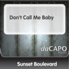 Don't Call Me Baby - Single