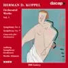 Koppel : Orchestral Works Vol. 1 album lyrics, reviews, download