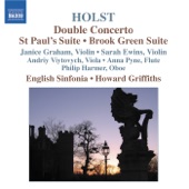Holst: Double Concerto artwork