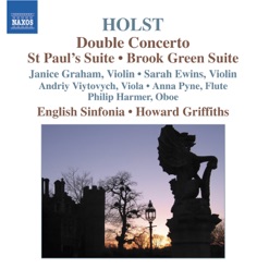 HOLST/DOUBLE CONCERTO cover art
