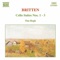 Cello Suite No. 1, Op. 72: Canto secondo: Sostenuto artwork