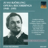 Opera Arias (Tenor): Bjorling, Jussi - Mascagni, P. - Puccini, G. - Gounod, C.-F. - Godard, B. - Verdi, G. - Bizet, G. (1948-1951) artwork
