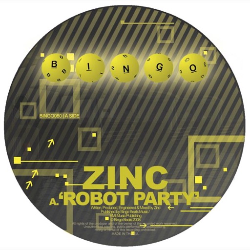 Robot Party / Hold On (Krust Remix) - Single by DJ Zinc
