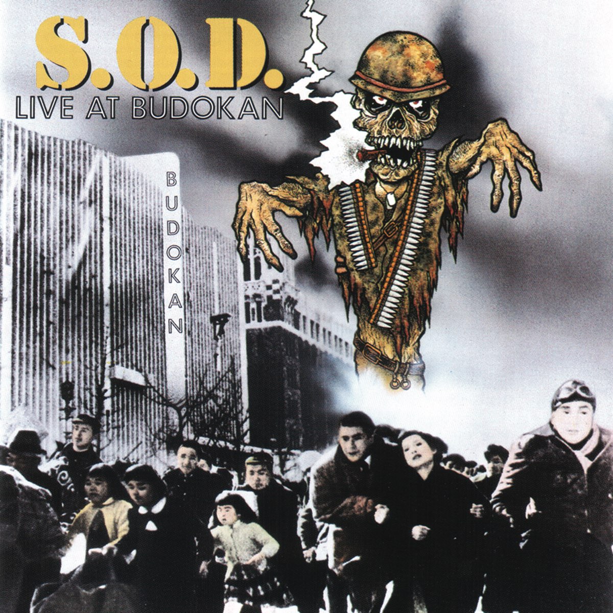 S o s live. Stormtroopers of Death Live at Budokan. Группа s.o.d.. S.O.D. Stormtroopers of Death. S.A.D.O. обложки альбомов.