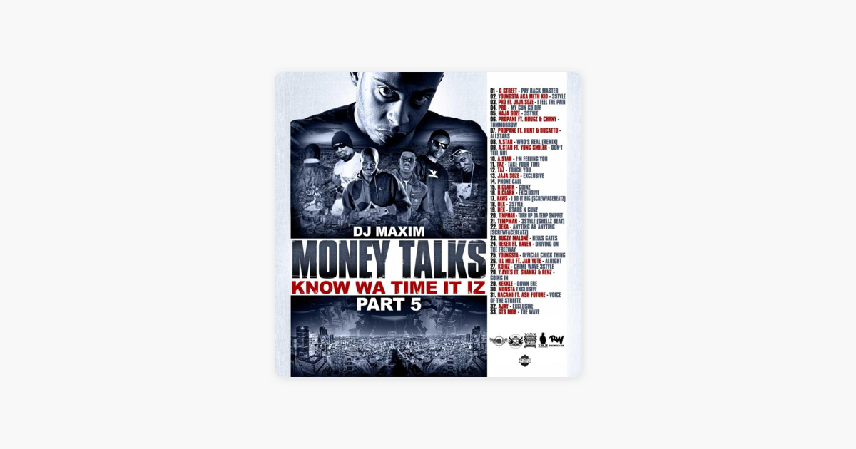 Money Talks Know Wa Time It Iz Part 5 By Various Artists - 