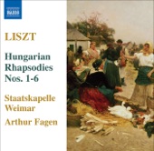 Liszt: Hungarian Rhapsodies Nos. 1-6 artwork