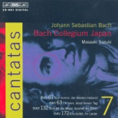 Bach, J.S.: Cantatas, Vol. 7 (Suzuki) - Bwv 61, 63, 132, 172 artwork