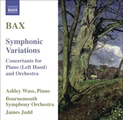 BAX/SYMPHONIC VARIATIONS cover art