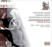 Lasso, O. Di: German Songs and Instrumental Music artwork